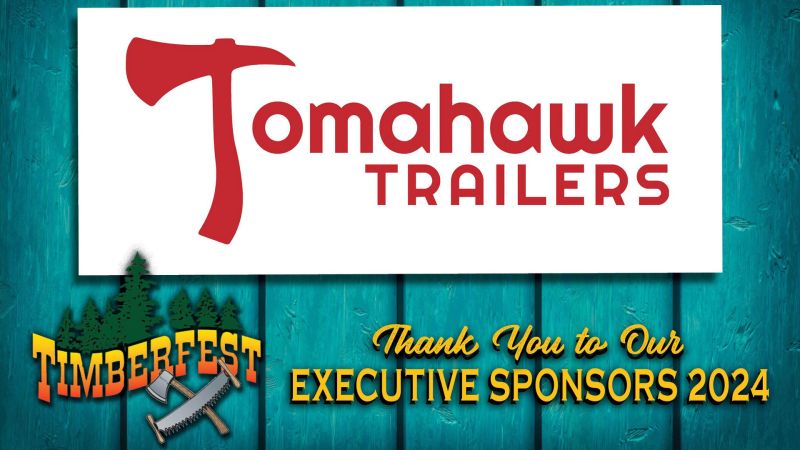 Tomahawk Trailers Proud to be Executive Sponsor of Timberfest 2024