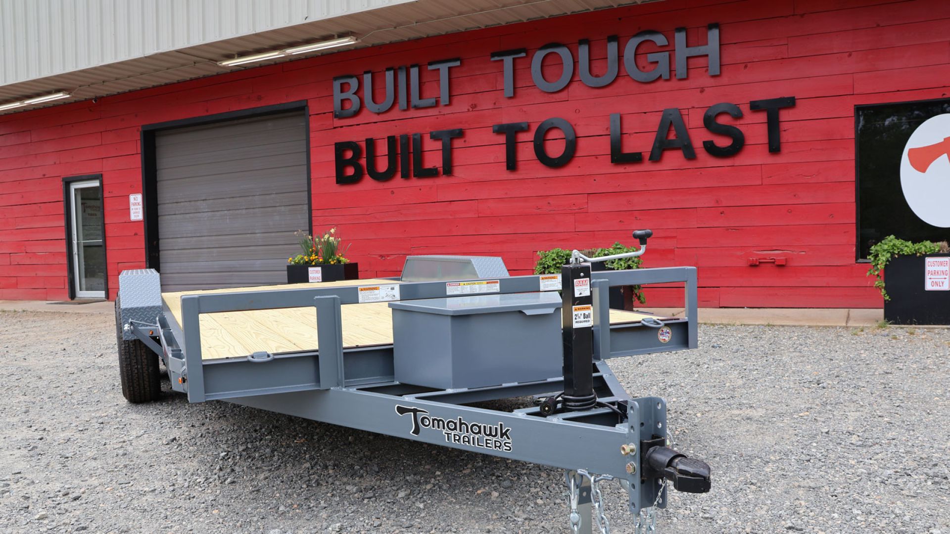 Trailer with Toolbox Add On