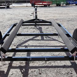 3 back tomahawk economy steel boat trailer