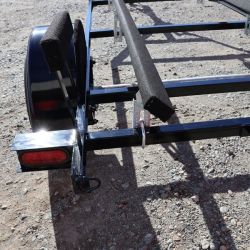 5 back tomahawk economy steel boat trailer