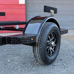 5 wheel tomahawk edge steel boat trailer