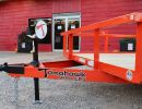 5 tomahawk trailers single axle utility 3.5k x76 orange tongue