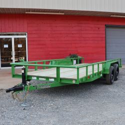 1 tomahawk trailers utility tandem axle 12k 18 x entire