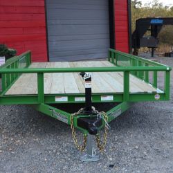 2 tomahawk trailers utility tandem axle 12k 18 x entire