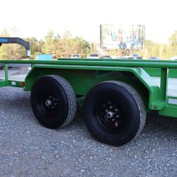 4 tomahawk trailers utility tandem axle 12k 18 x entire