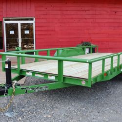 5 tomahawk trailers utility tandem axle 12k 18 x logo