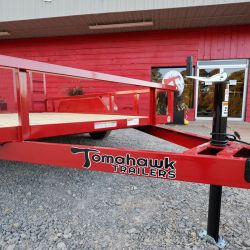 tomahawk trailers 5 tandem utility 7kx82 tongue
