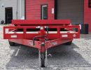 tomahawk tilt trailer front view