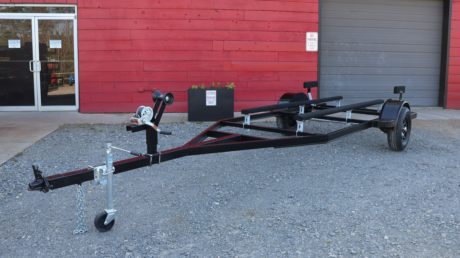 EDGE Steel Boat Trailer Tomahawk Trailers